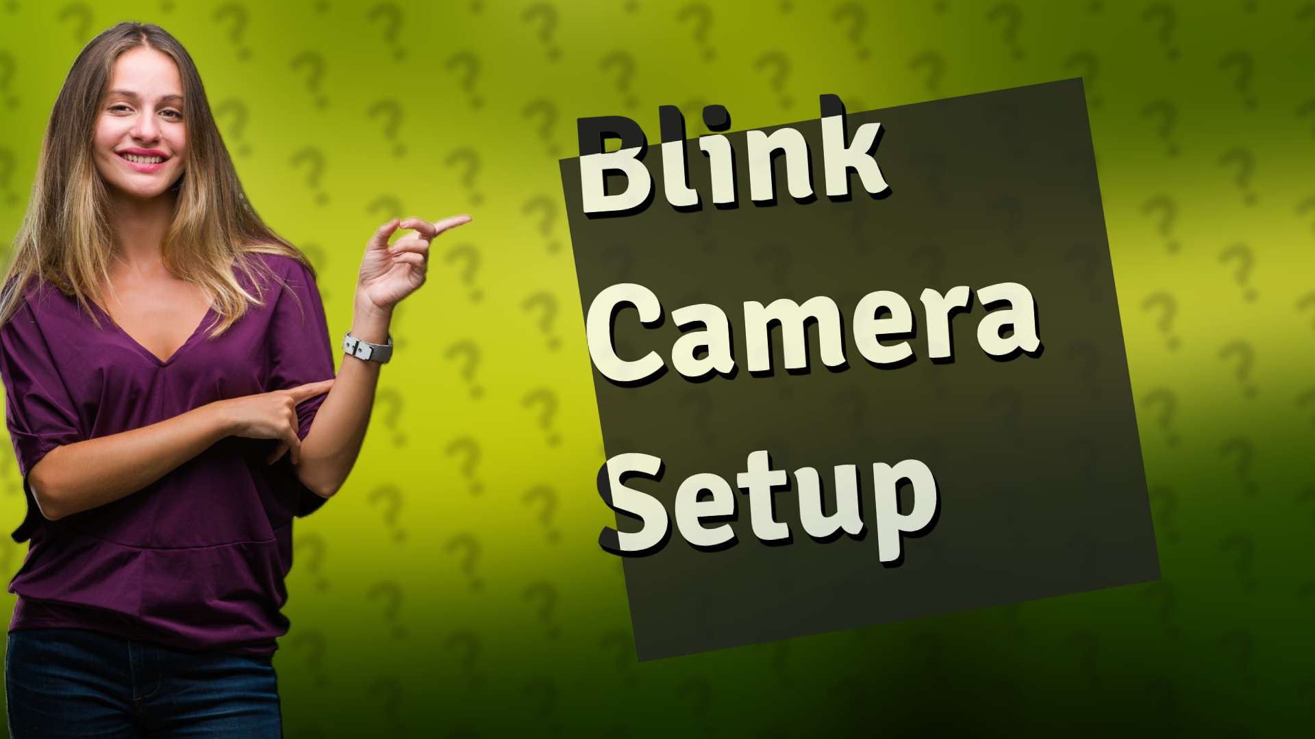 Blink Camera Setup