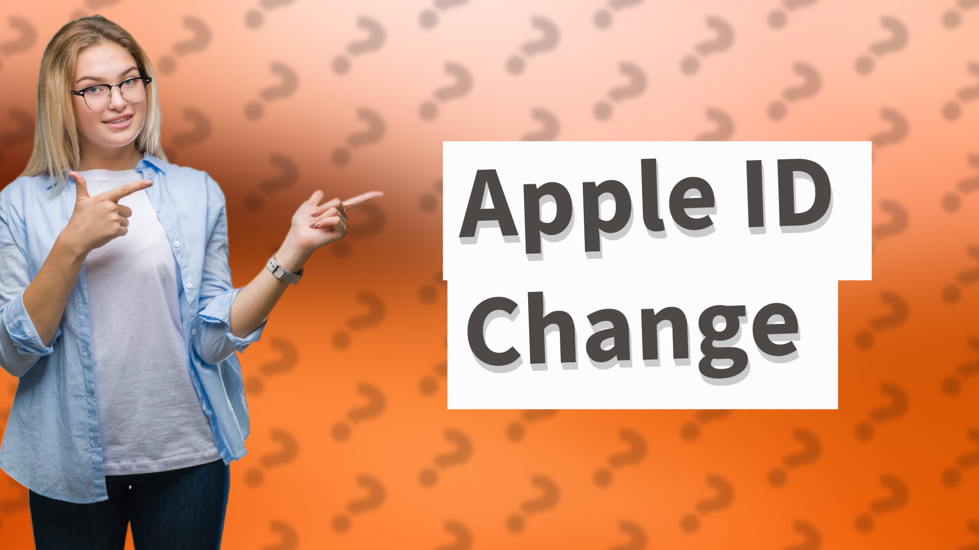 Apple ID Change