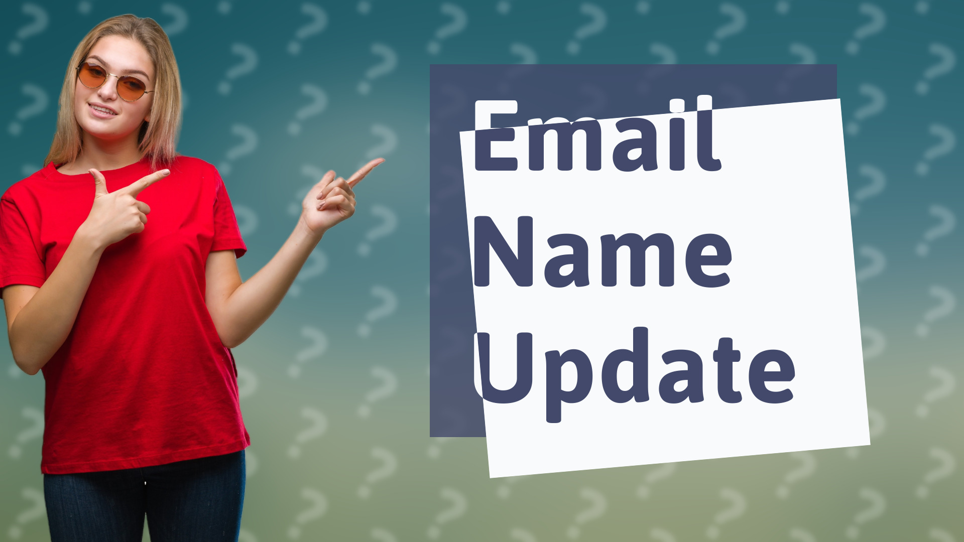Email Name Update