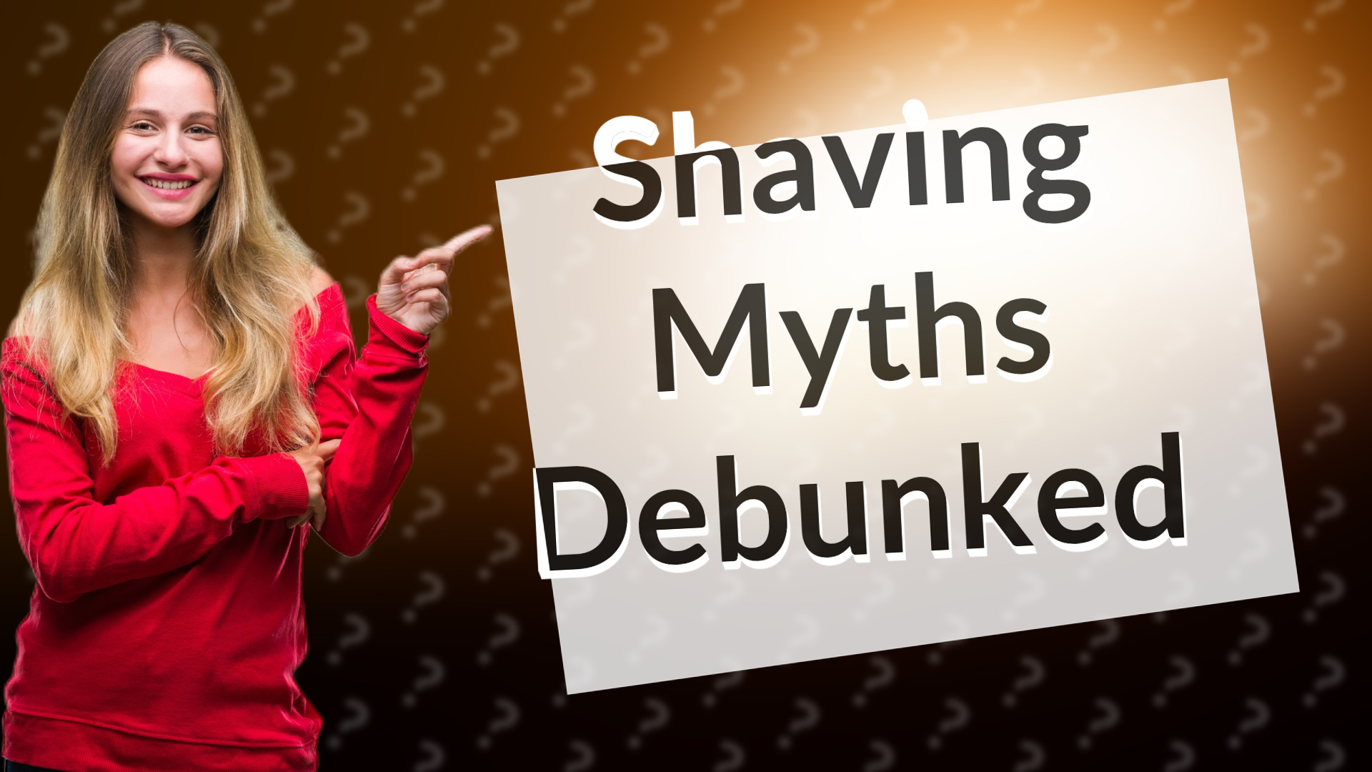 Shaving Myths Debunked