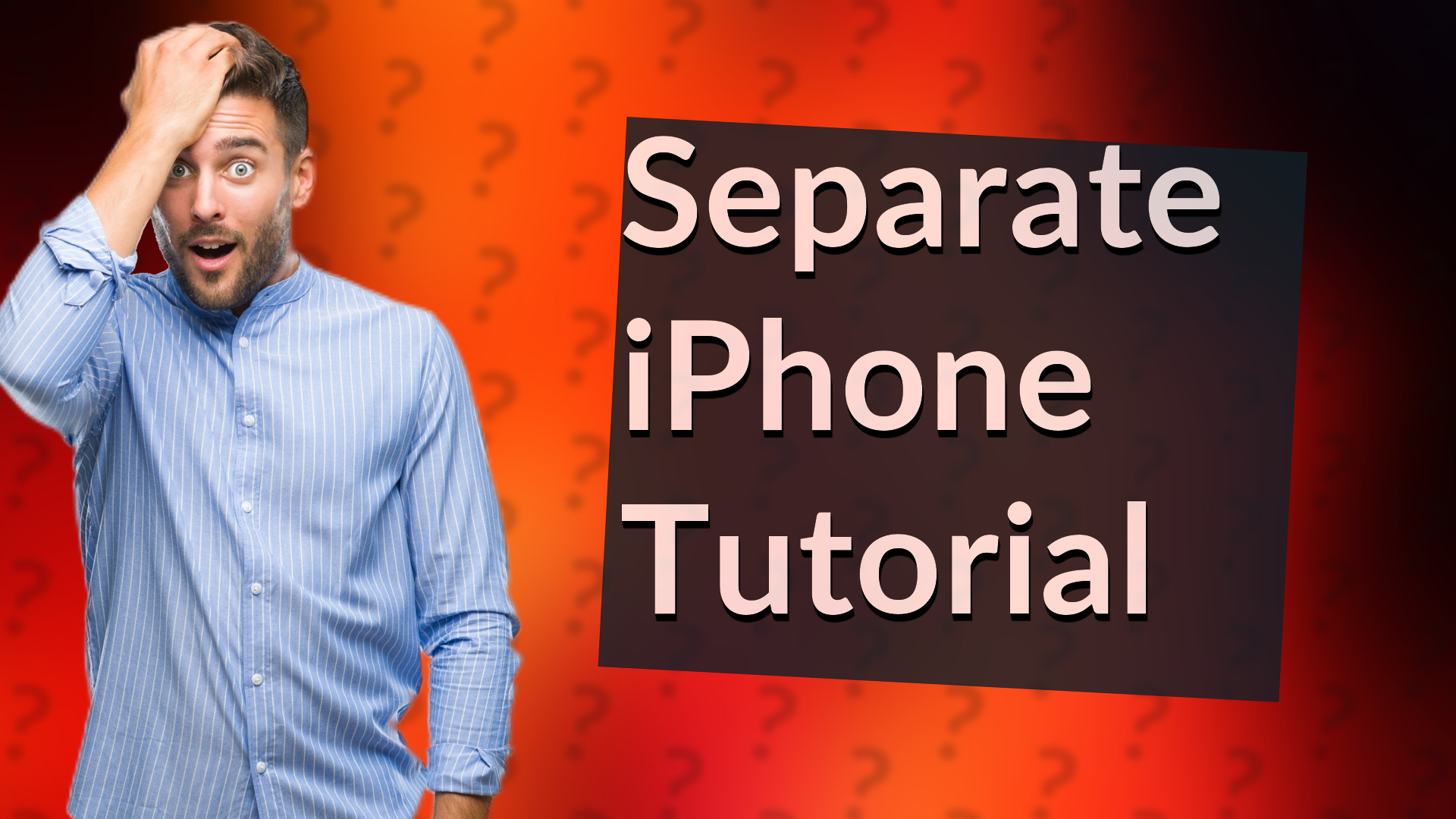 Separate iPhone Tutorial