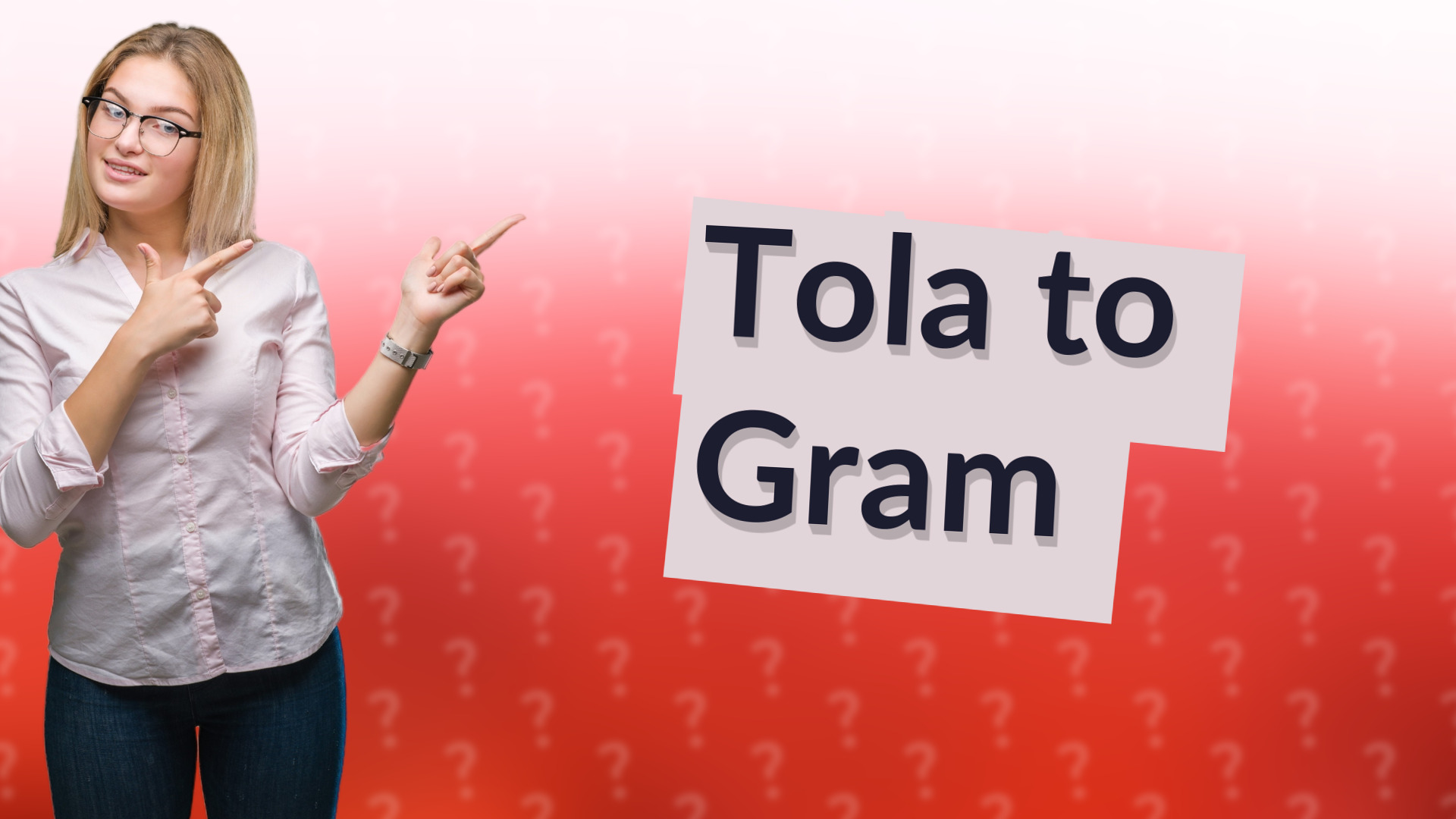 Tola to Gram