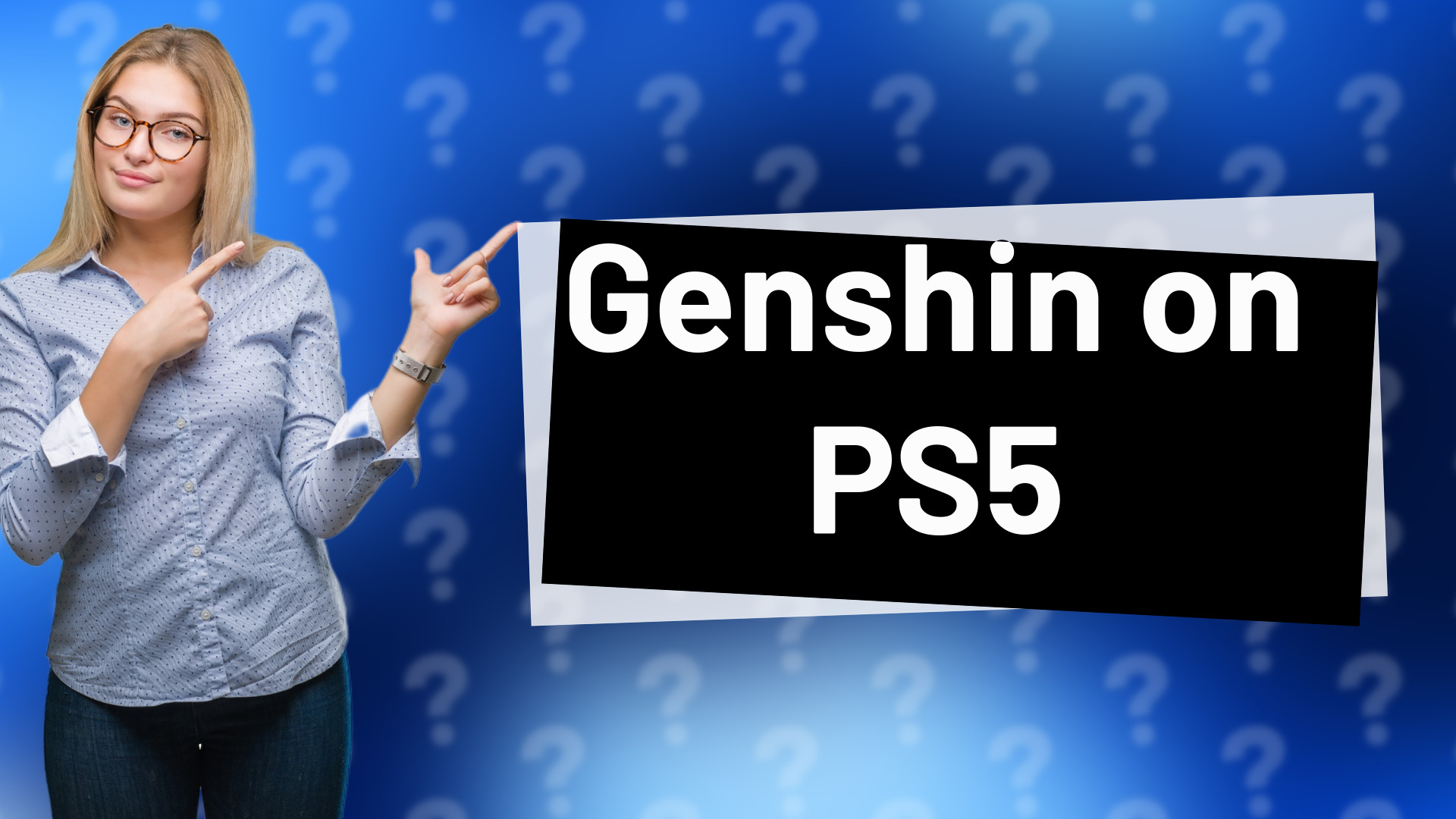 Genshin on PS5