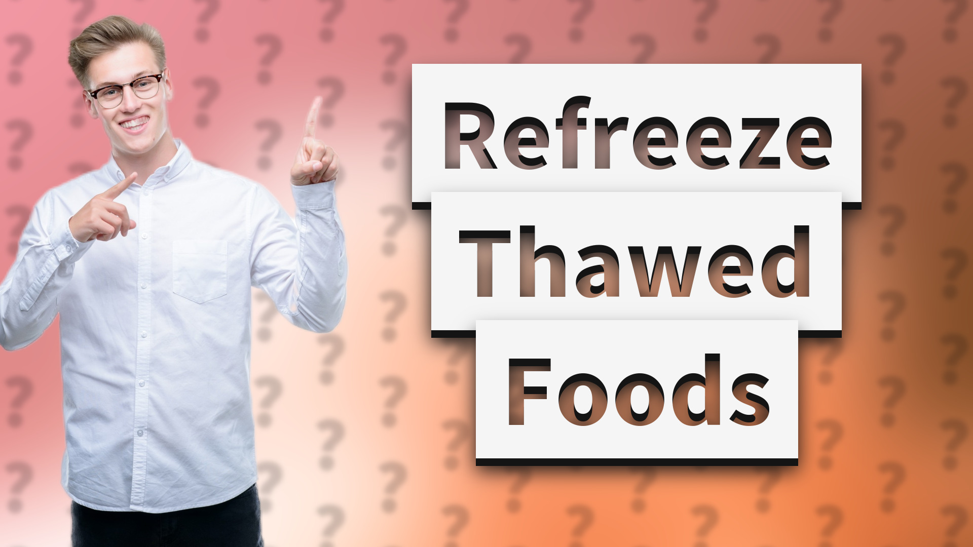 Refreeze Thawed Foods