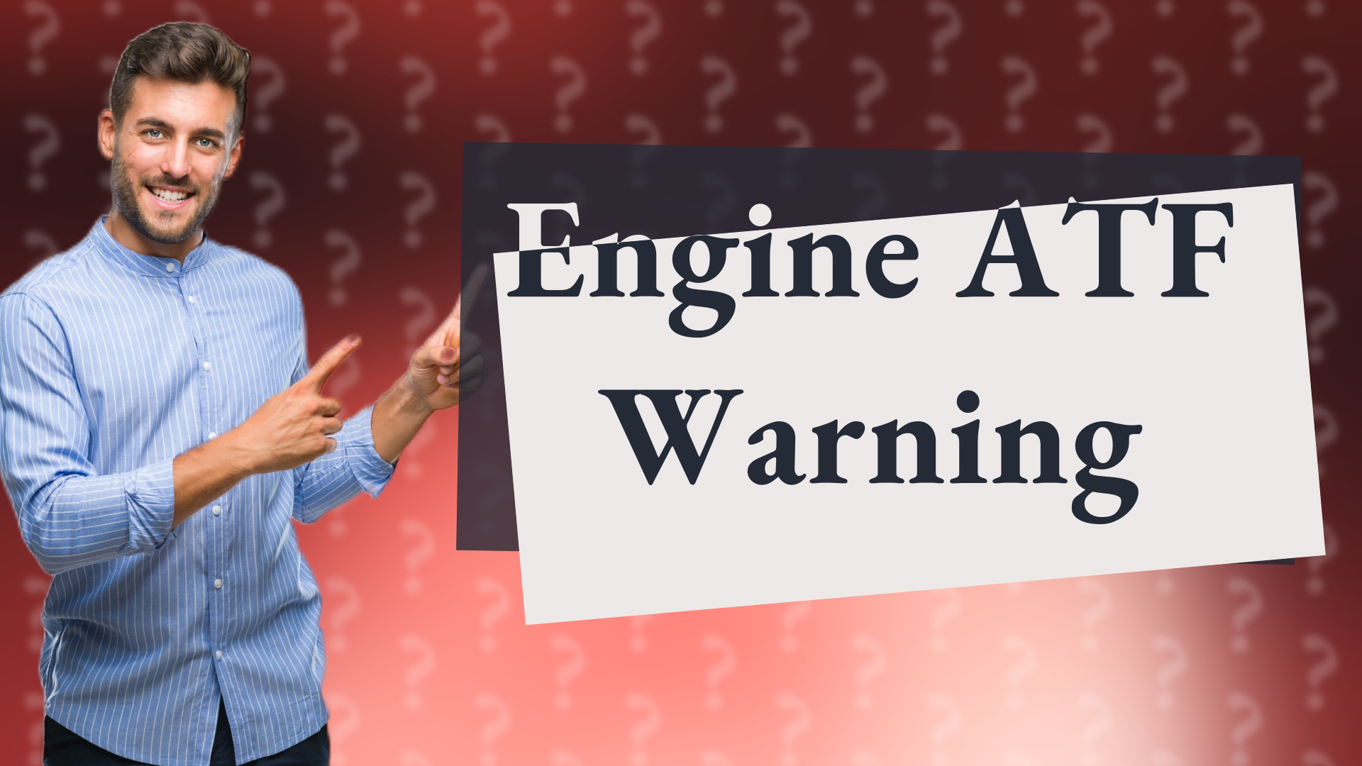 Engine ATF Warning