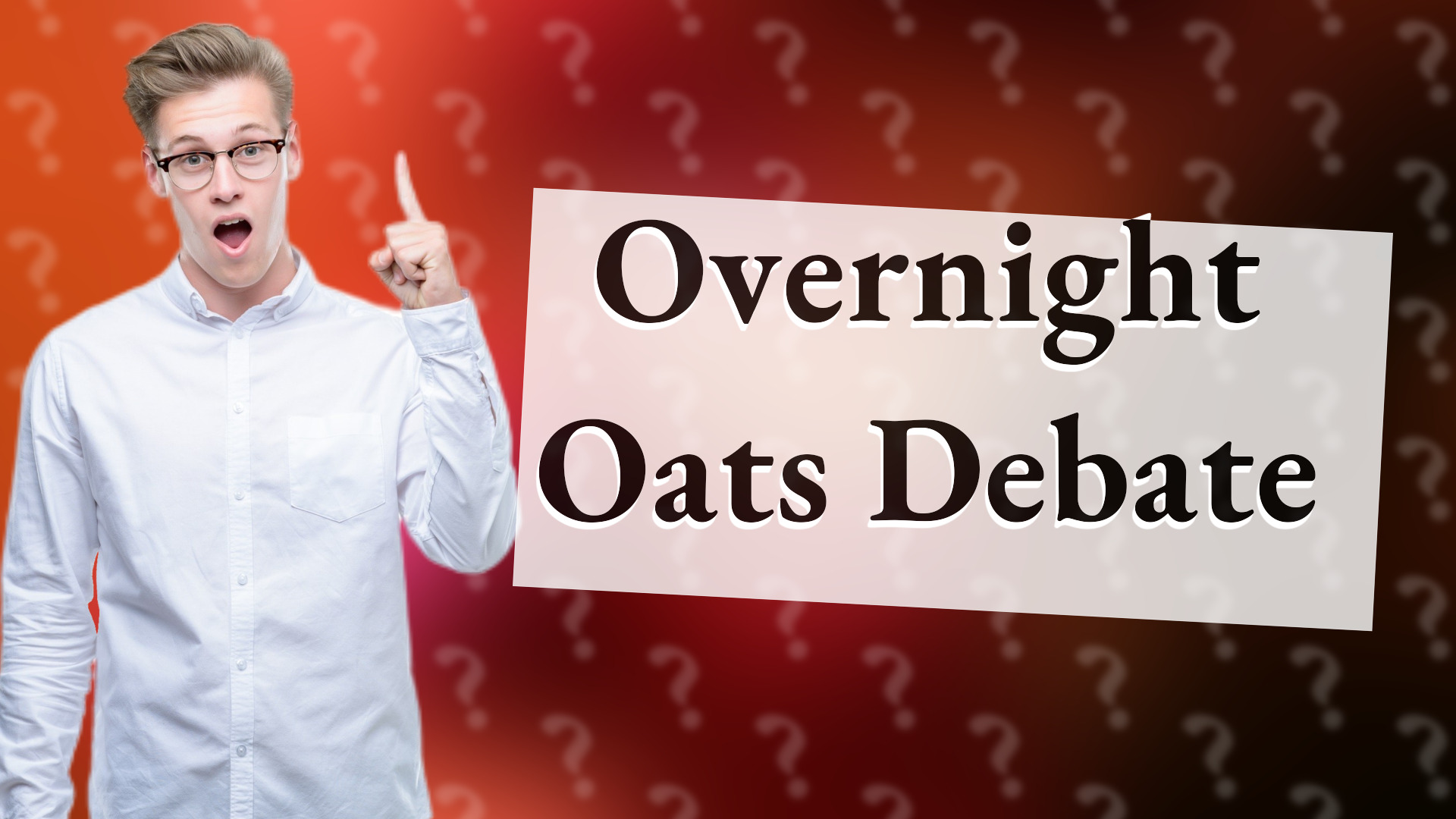 Overnight Oats Debate