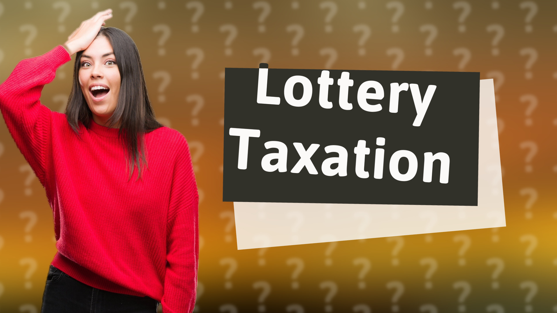 Lottery Taxation