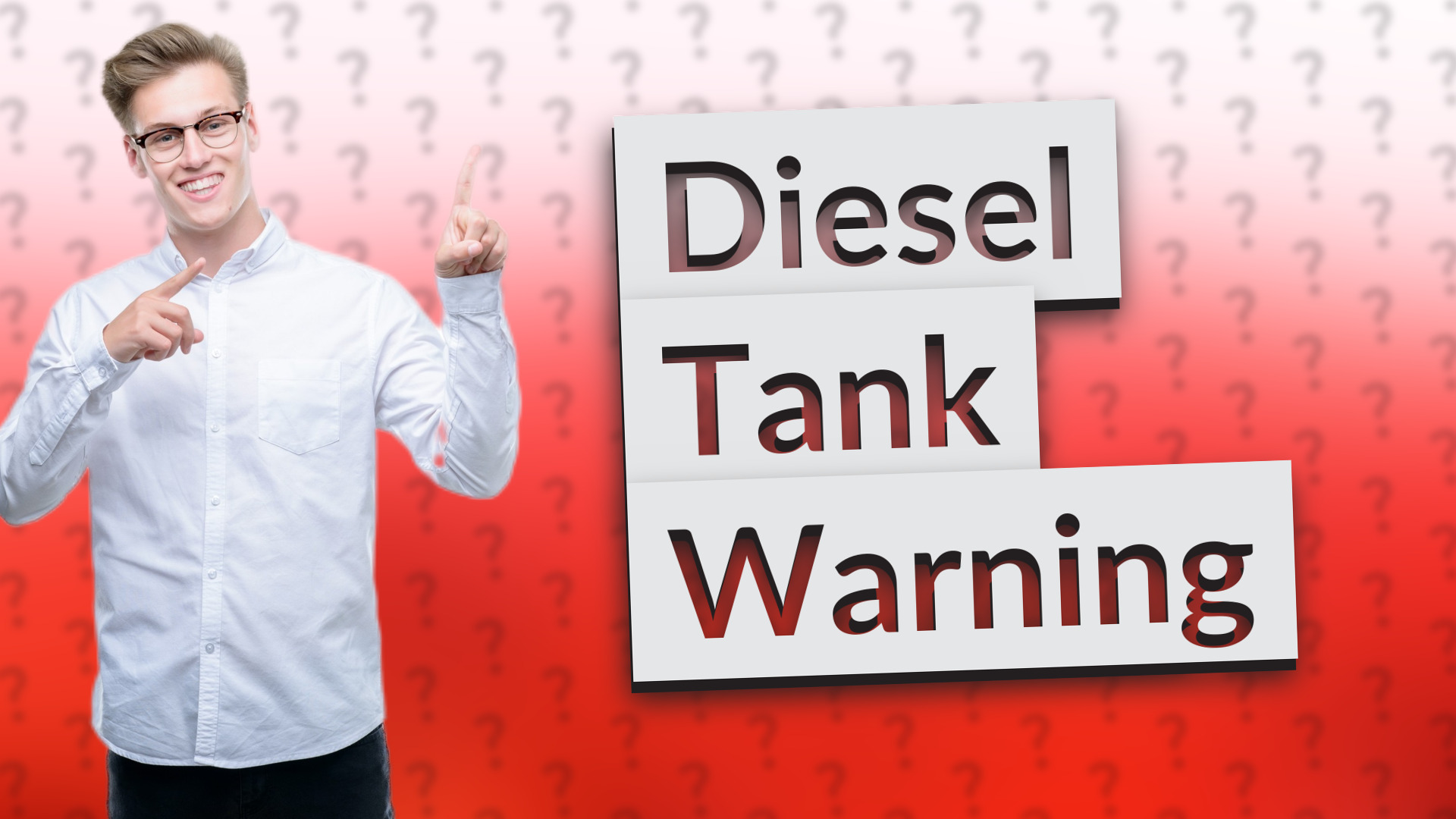 Diesel Tank Warning