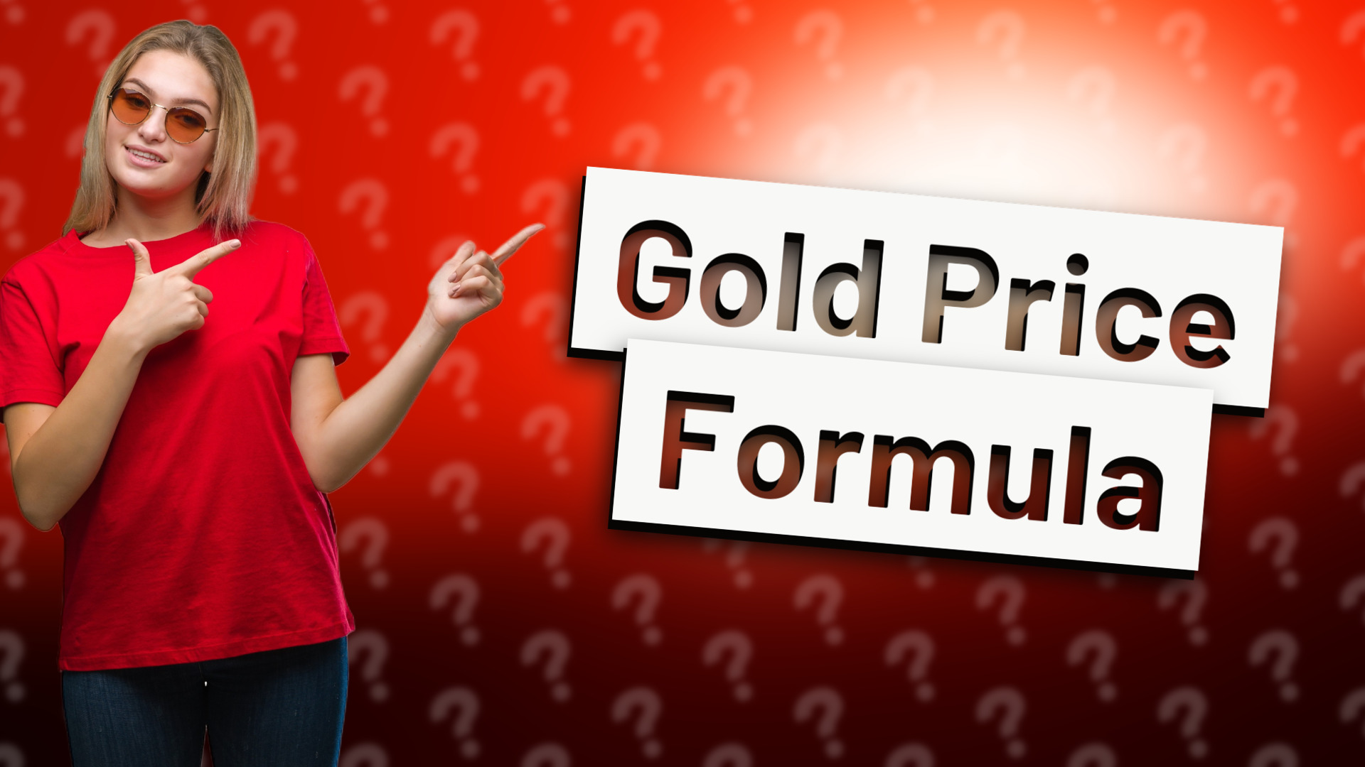Gold Price Formula