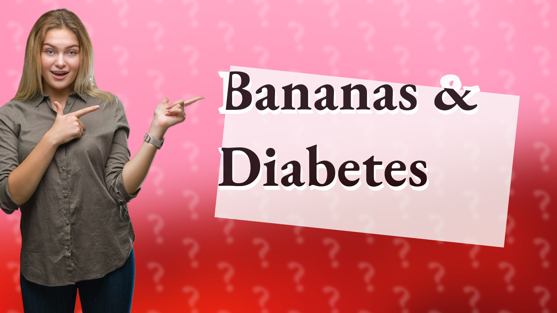 Bananas & Diabetes