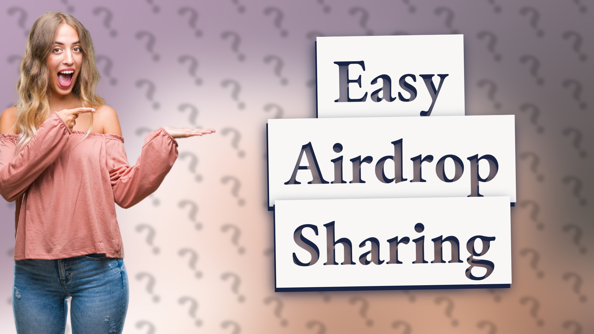 Easy Airdrop Sharing