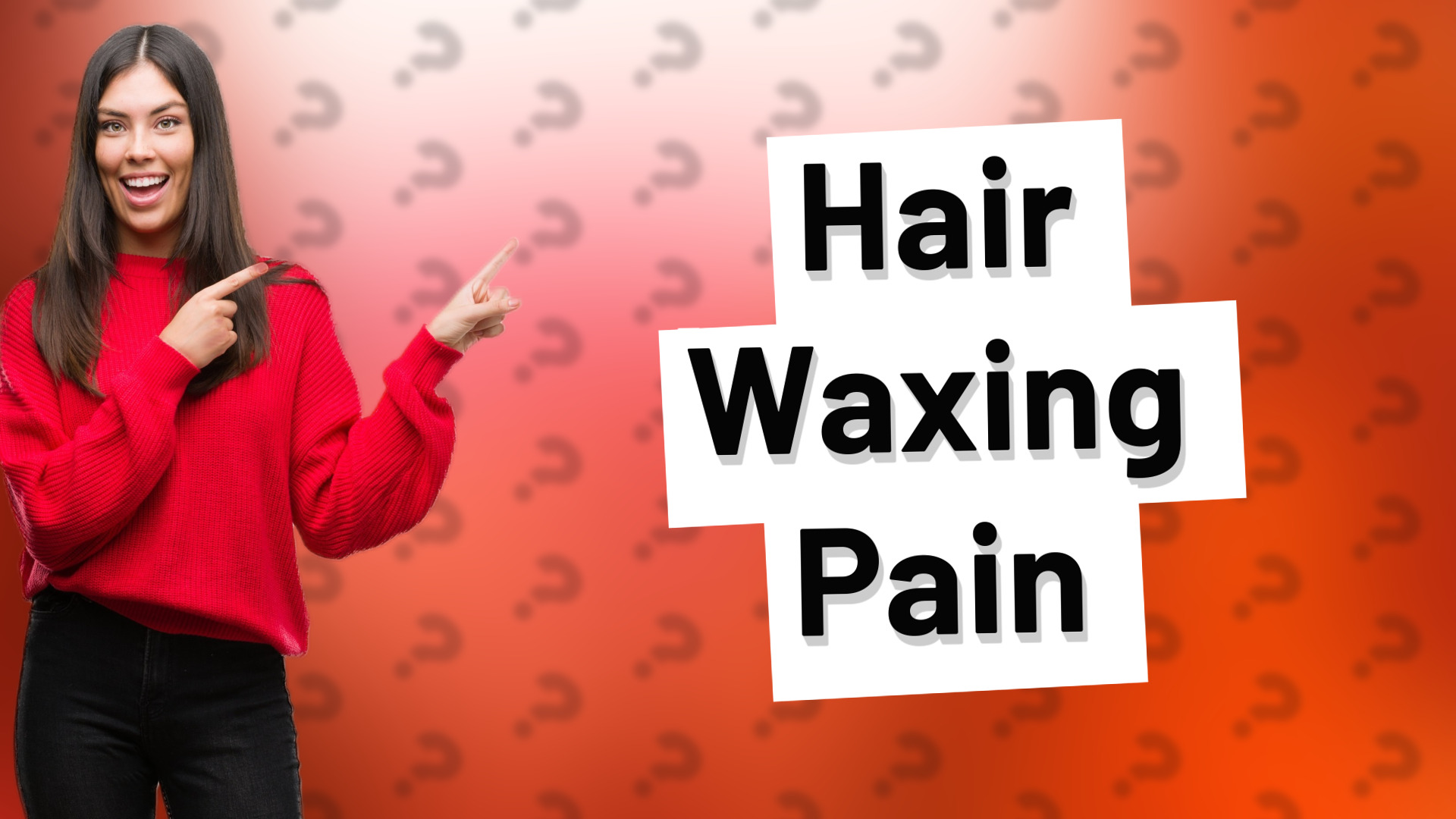 Hair Waxing Pain