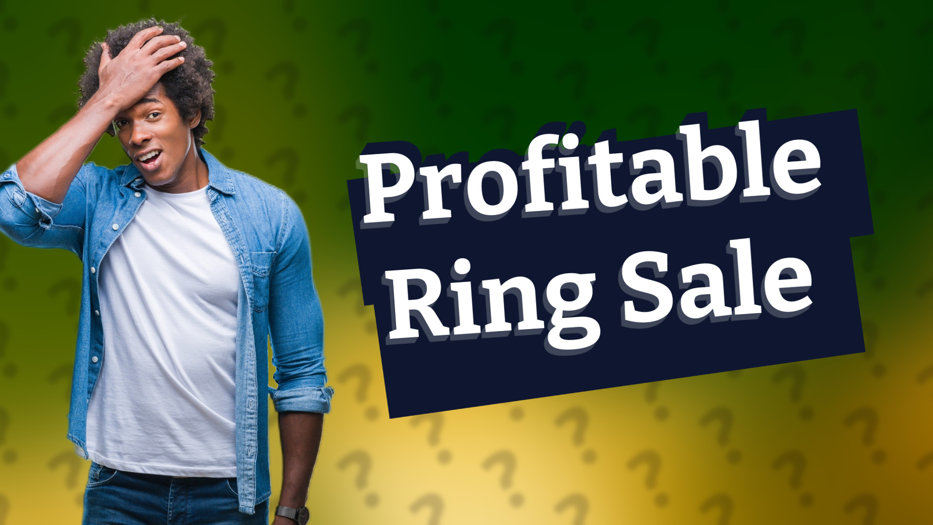 Profitable Ring Sale