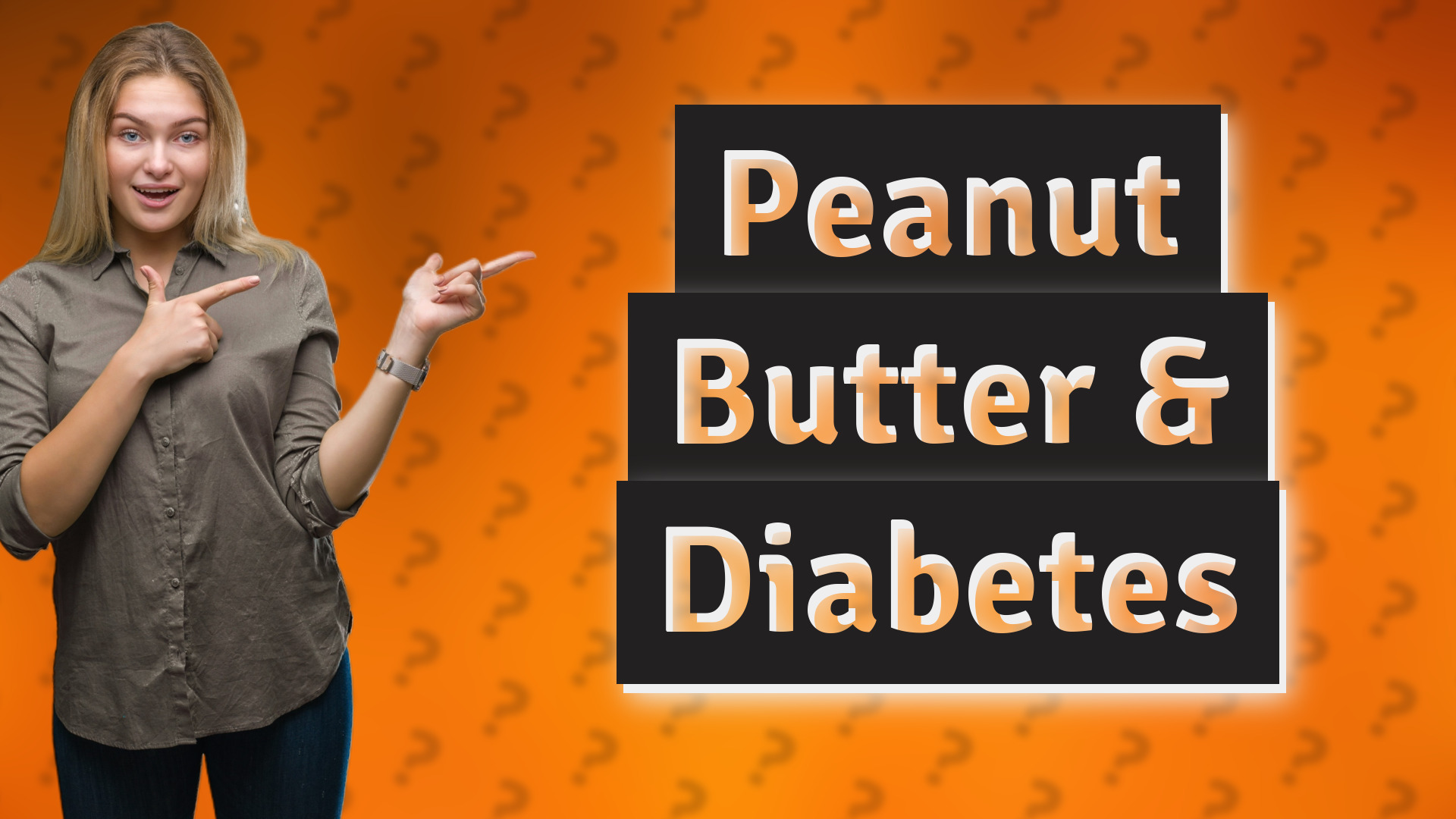 Peanut Butter & Diabetes