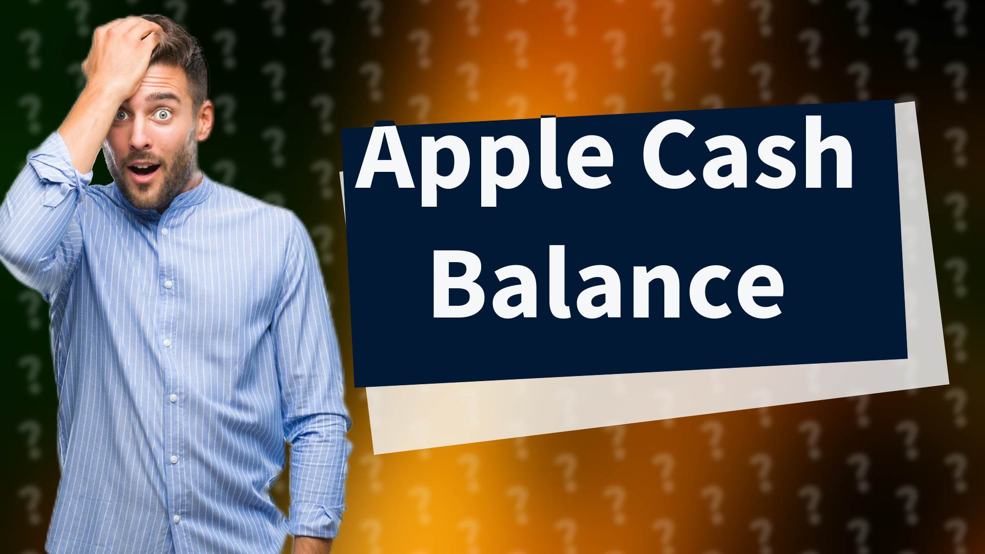 Apple Cash Balance