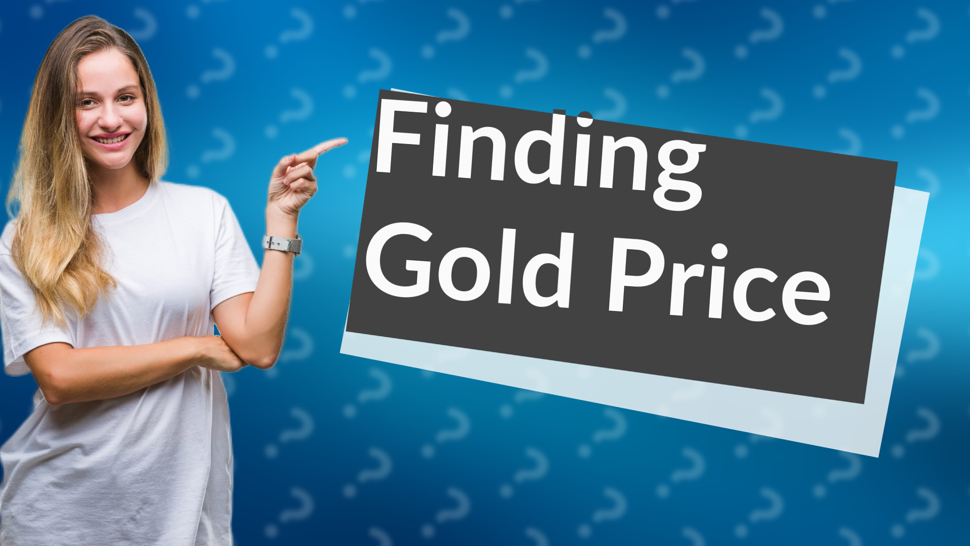 Finding Gold Price