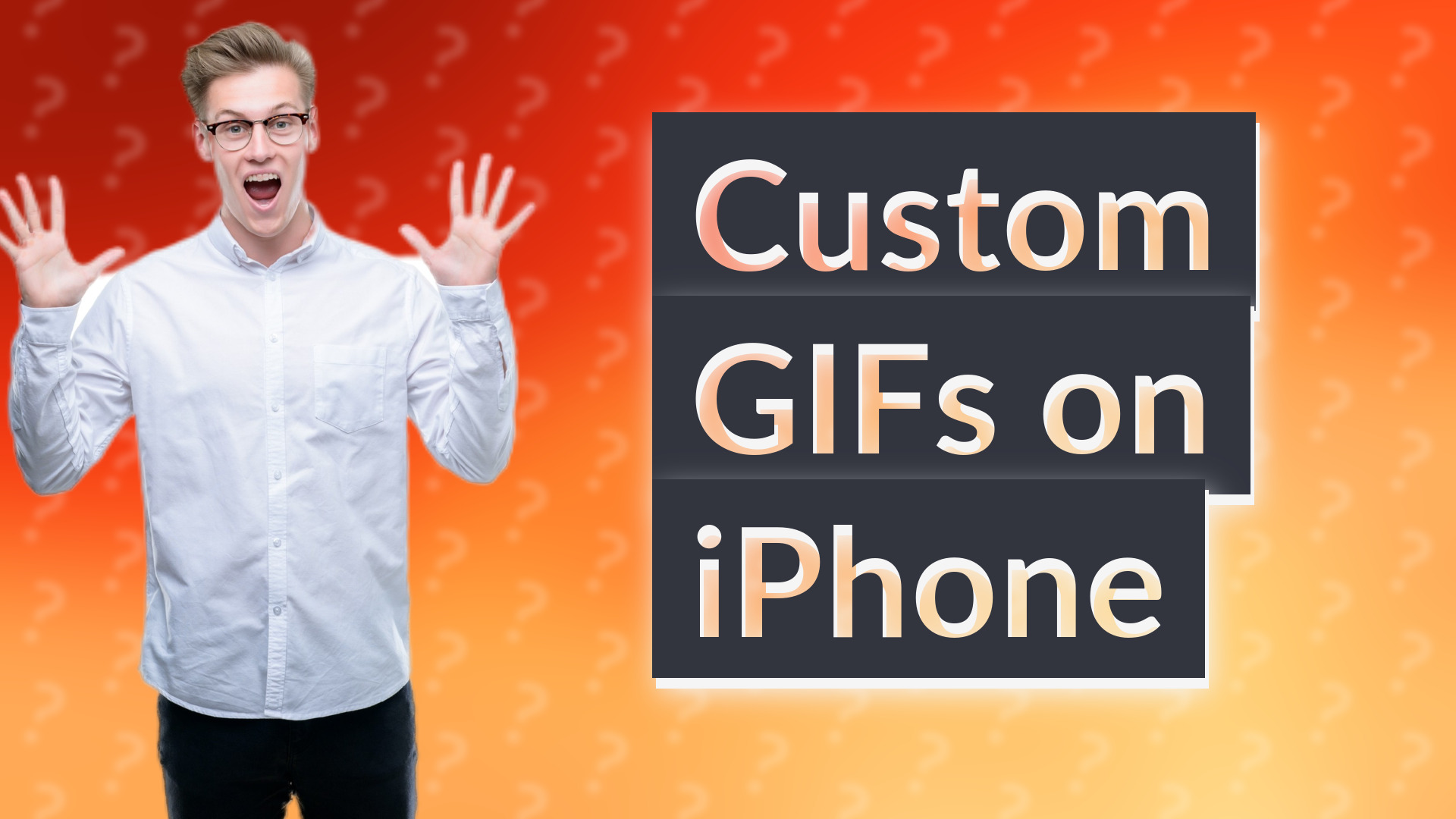 Custom GIFs on iPhone