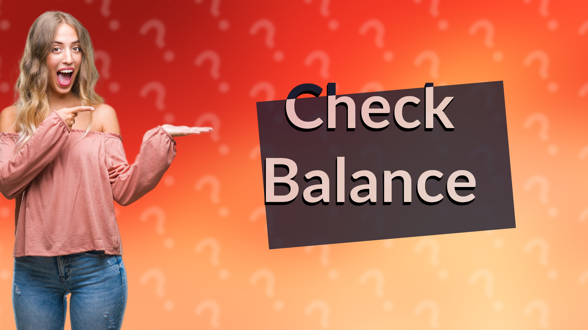 Check Balance