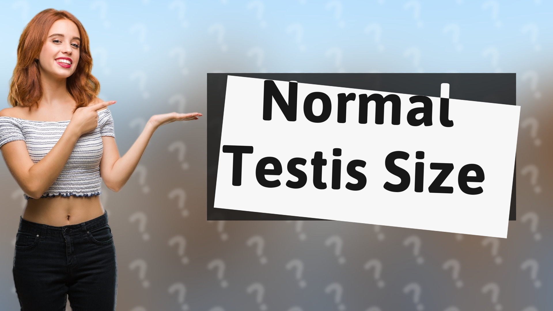 Normal Testis Size
