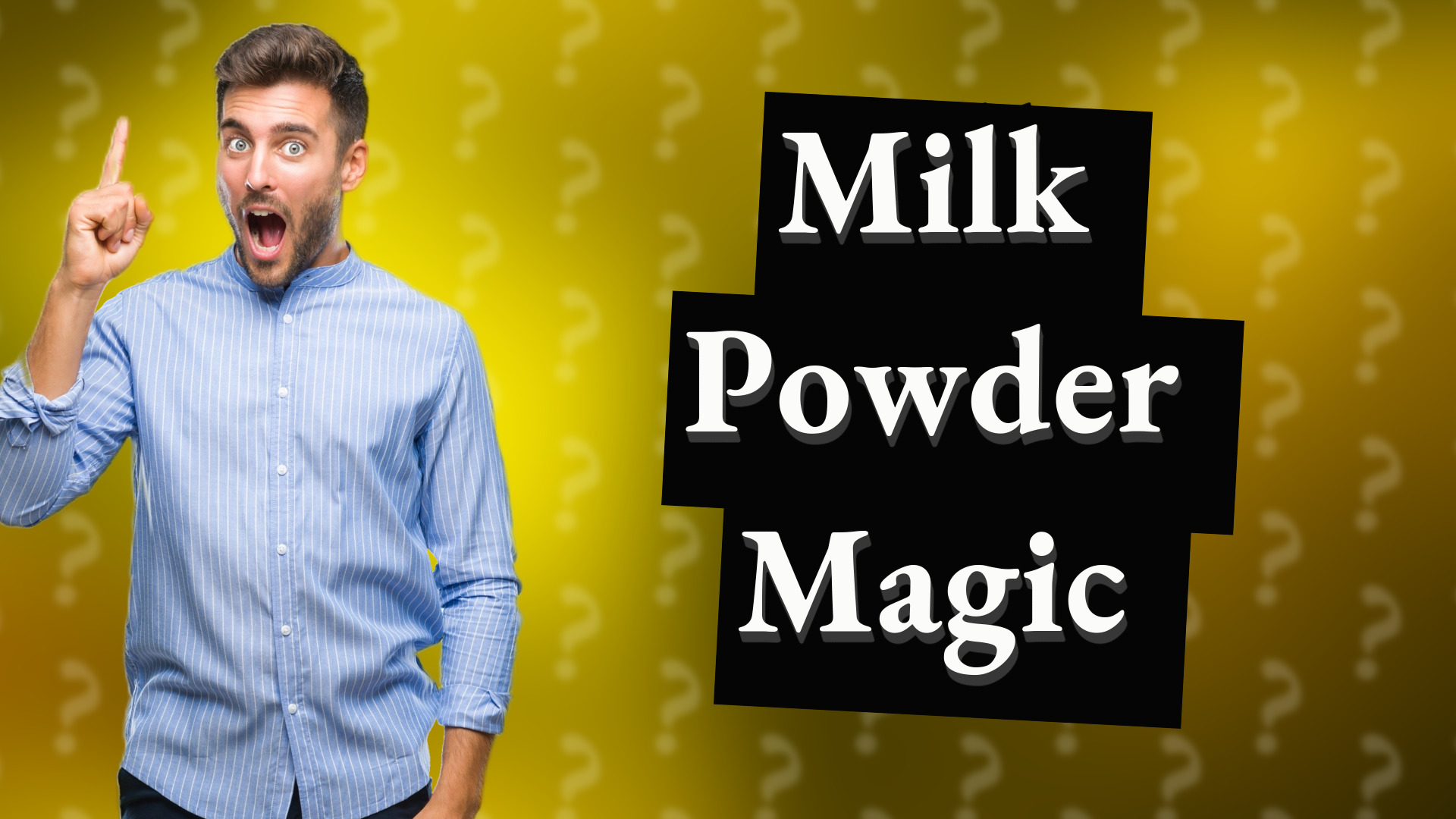 Milk Powder Magic