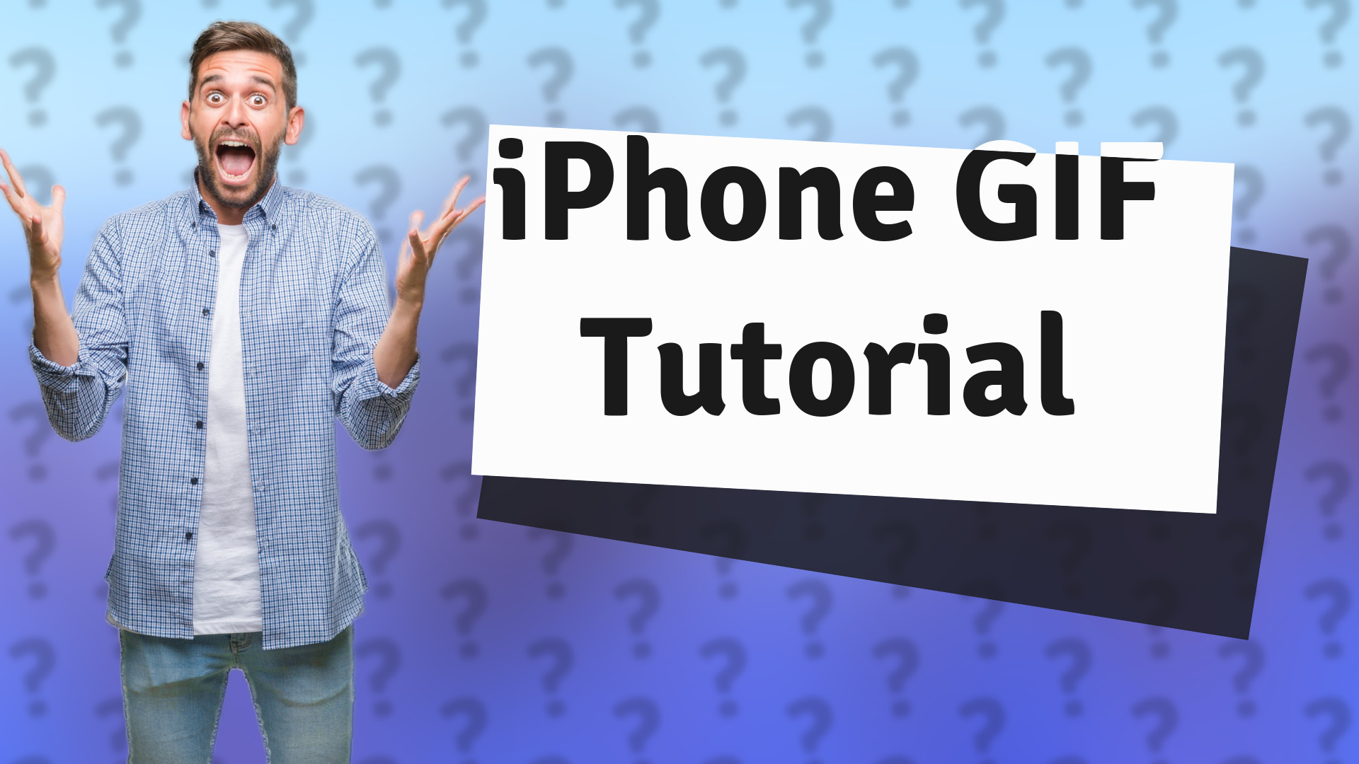 iPhone GIF Tutorial