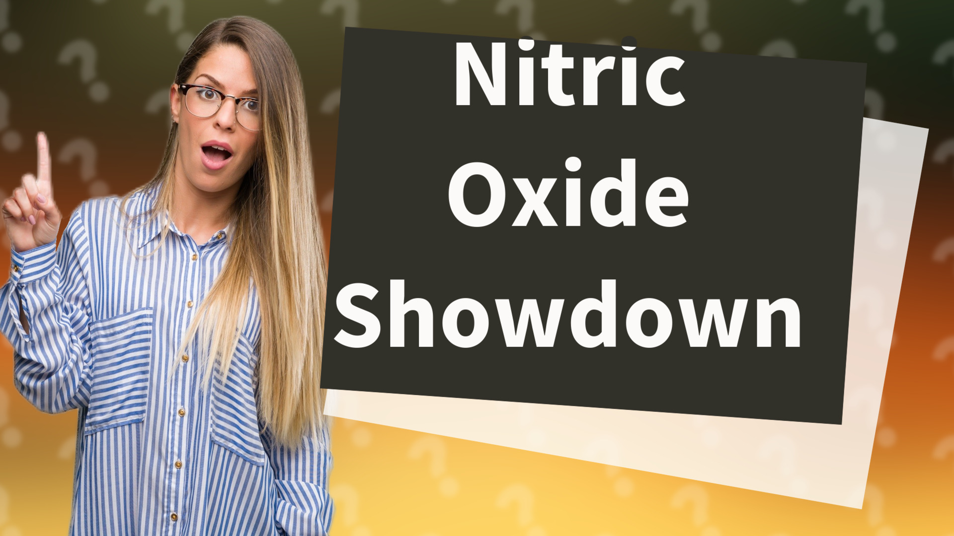 Nitric Oxide Showdown