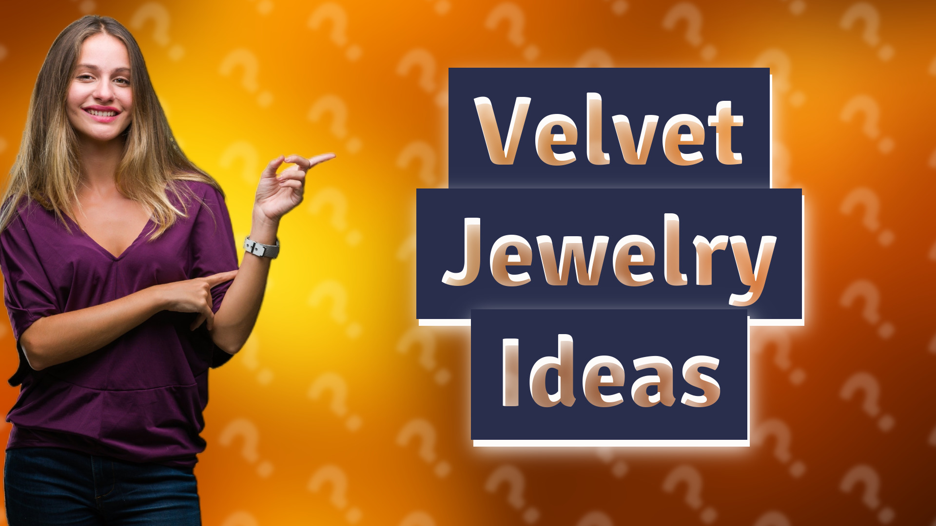 Velvet Jewelry Ideas