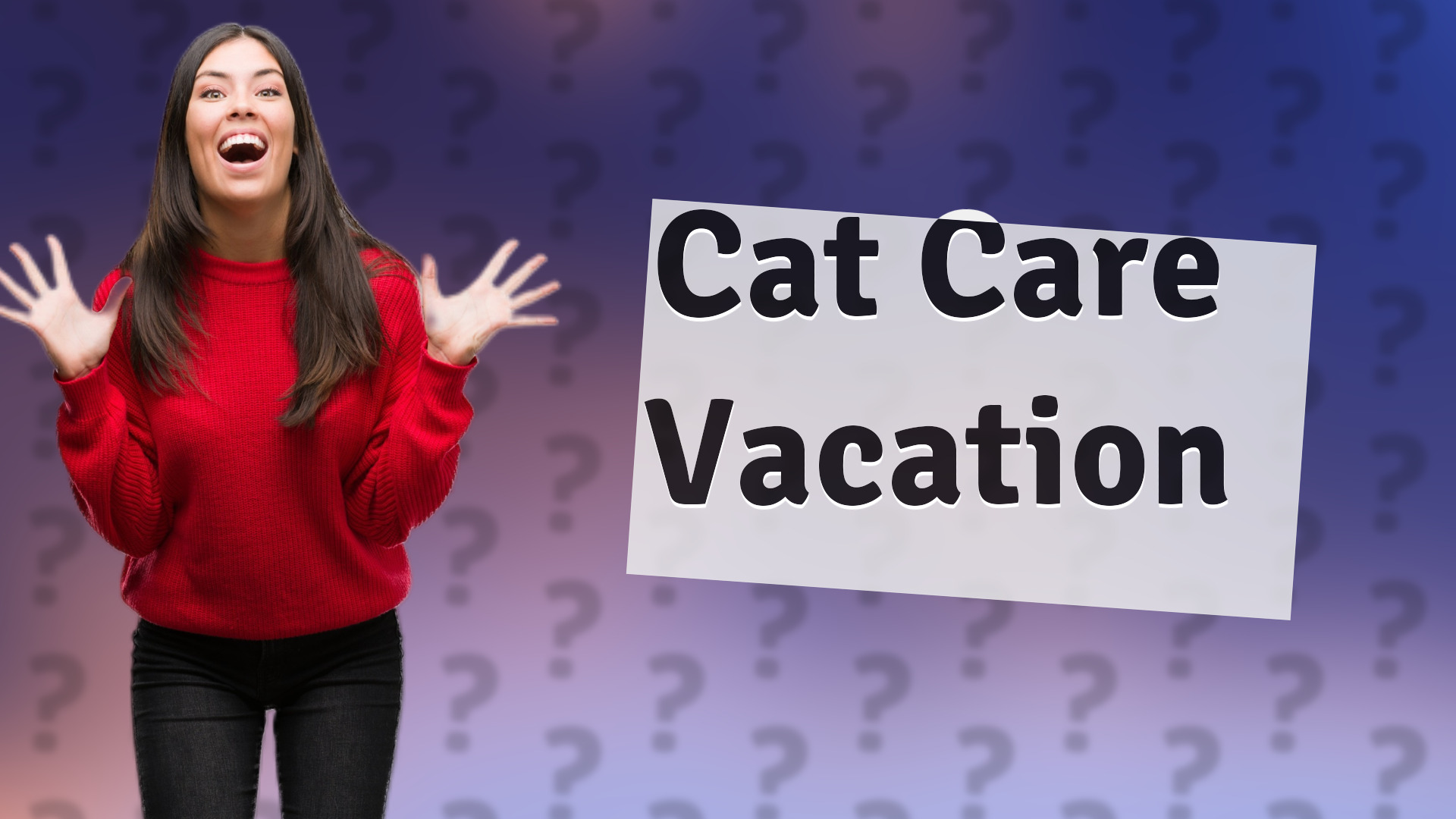 Cat Care Vacation