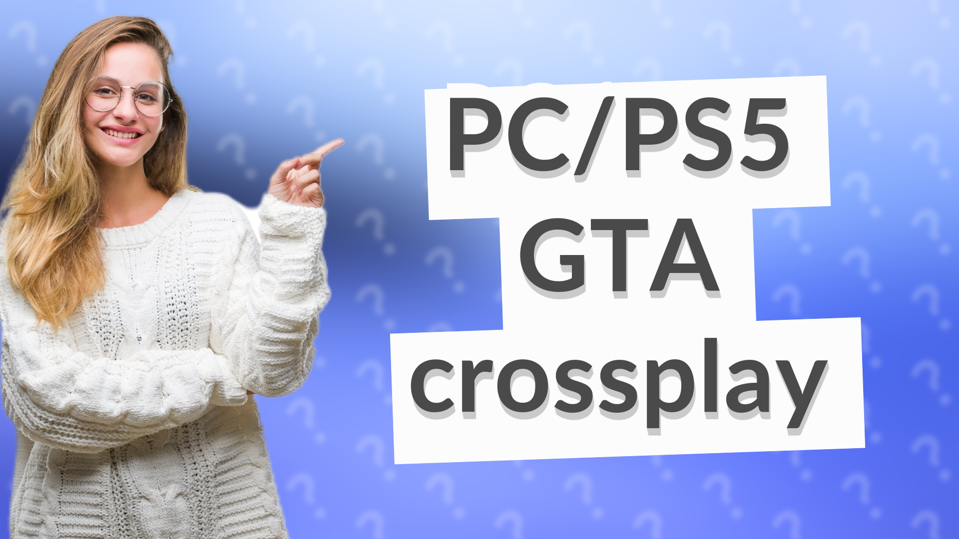 PC/PS5 GTA crossplay