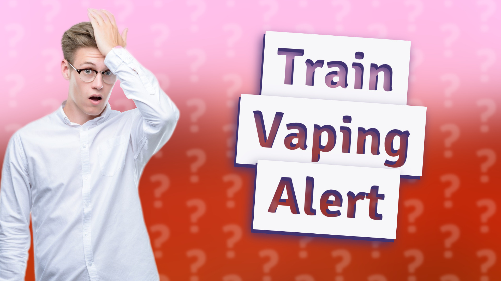 Train Vaping Alert