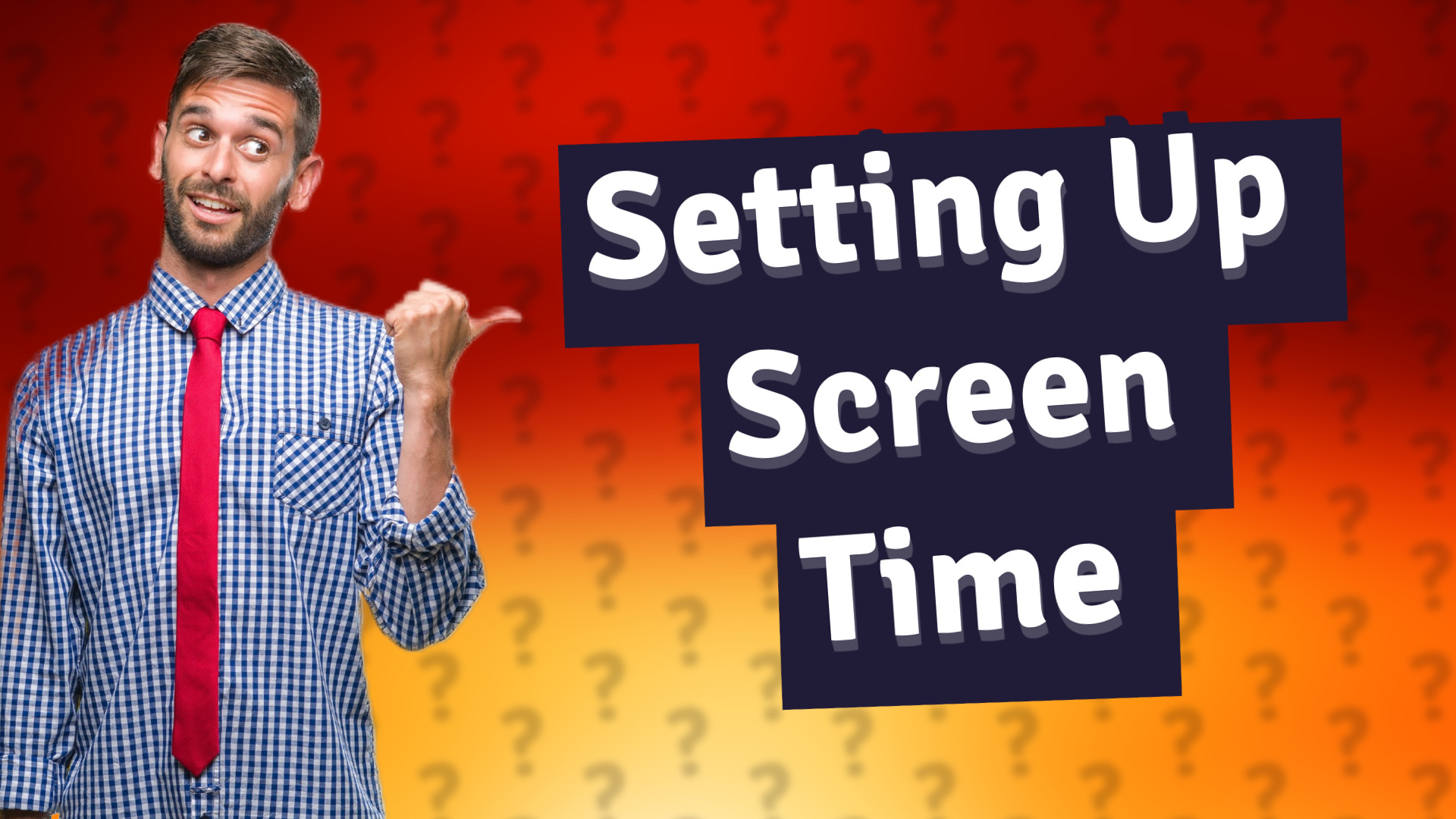 Setting Up Screen Time