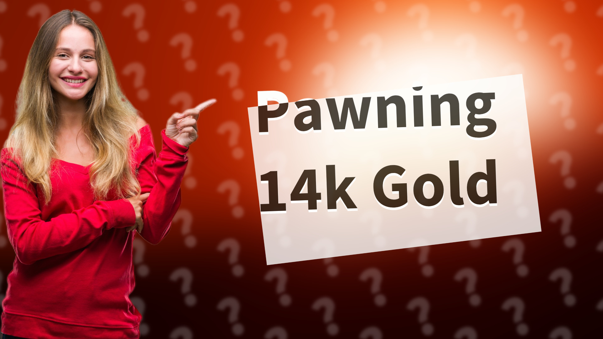 Pawning 14k Gold