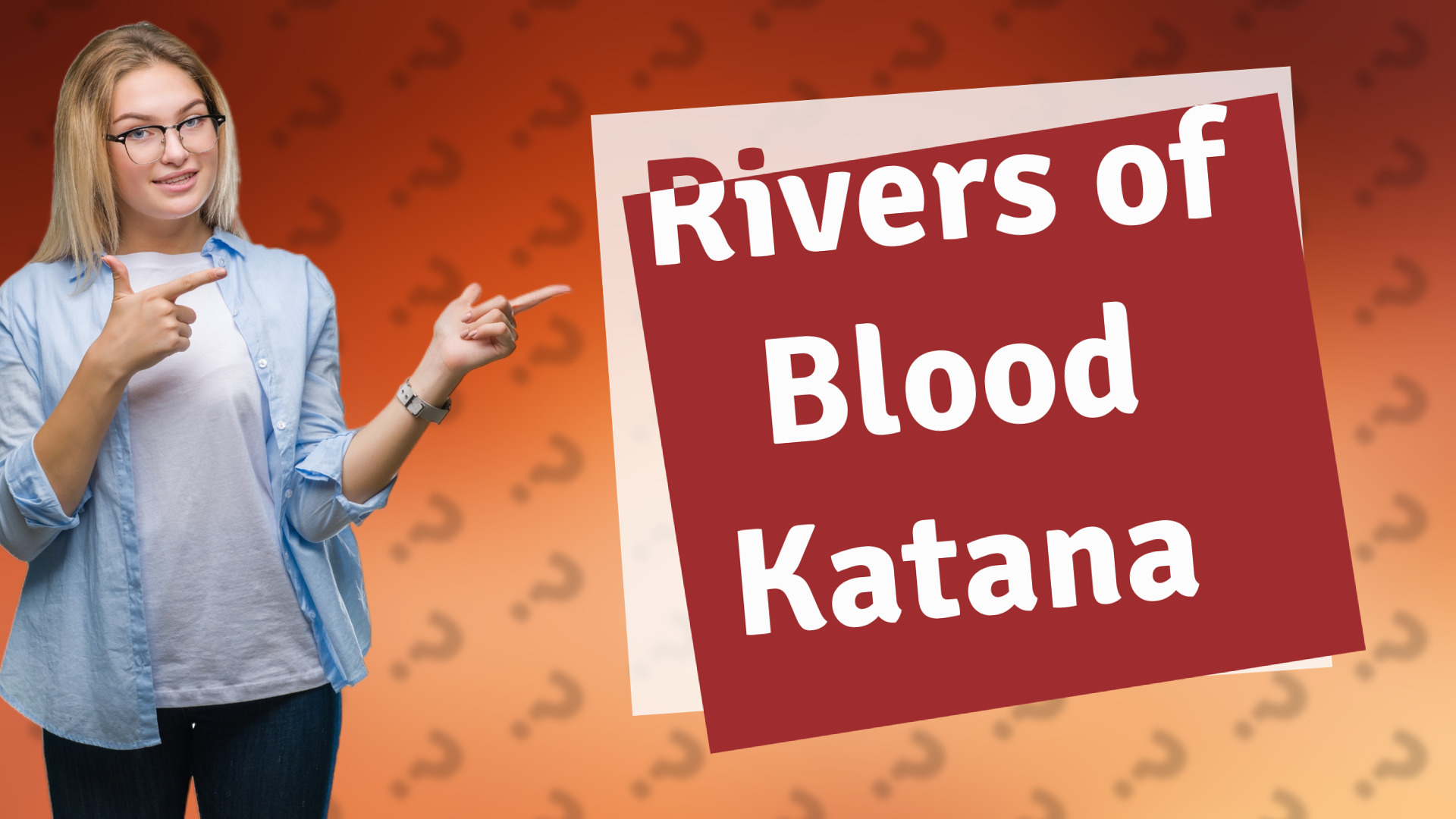 Rivers of Blood Katana