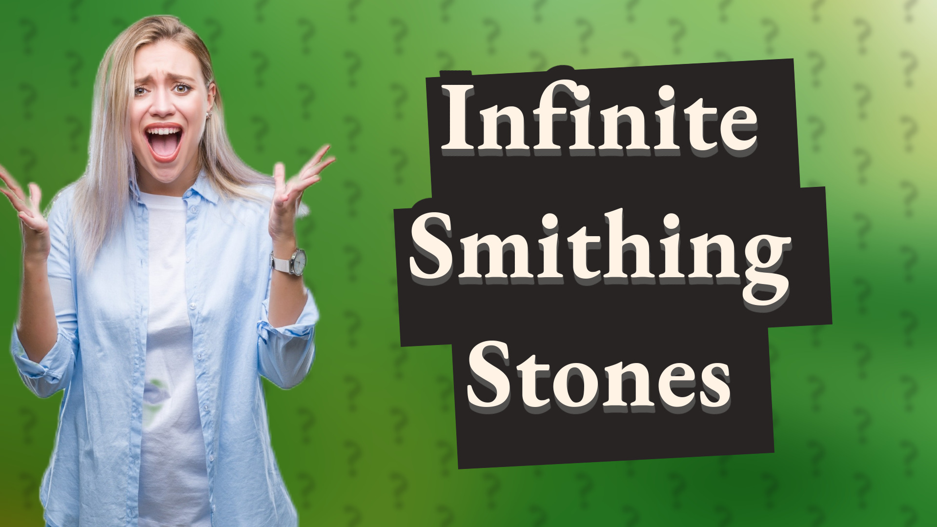 Infinite Smithing Stones