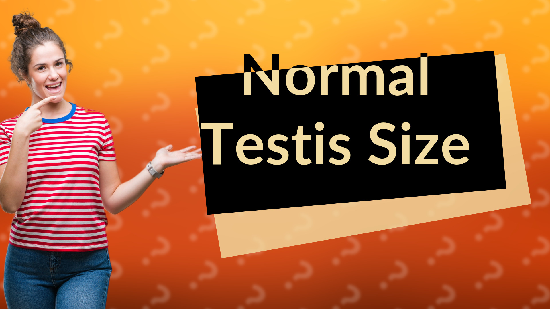 Normal Testis Size