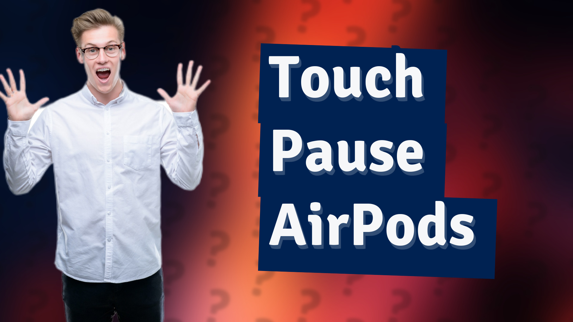 Touch Pause AirPods