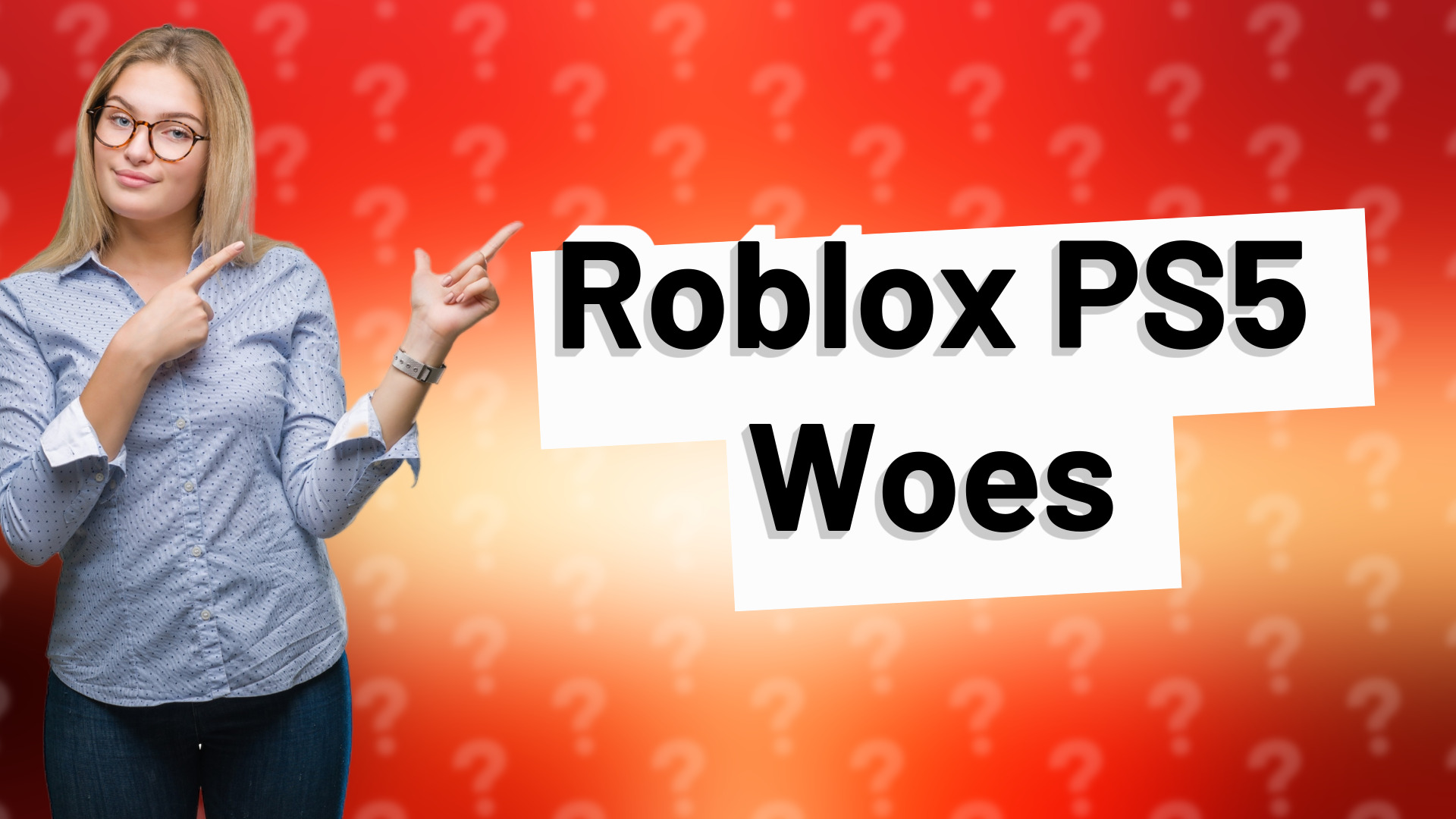 Roblox PS5 Woes