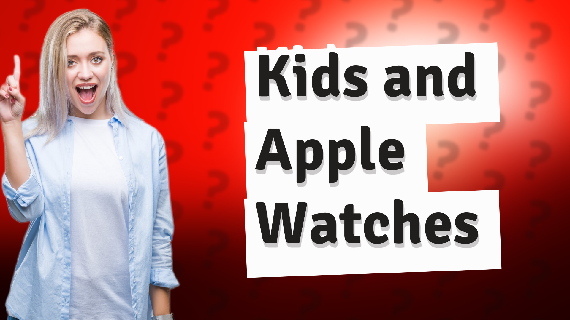 Kids and Apple Watches