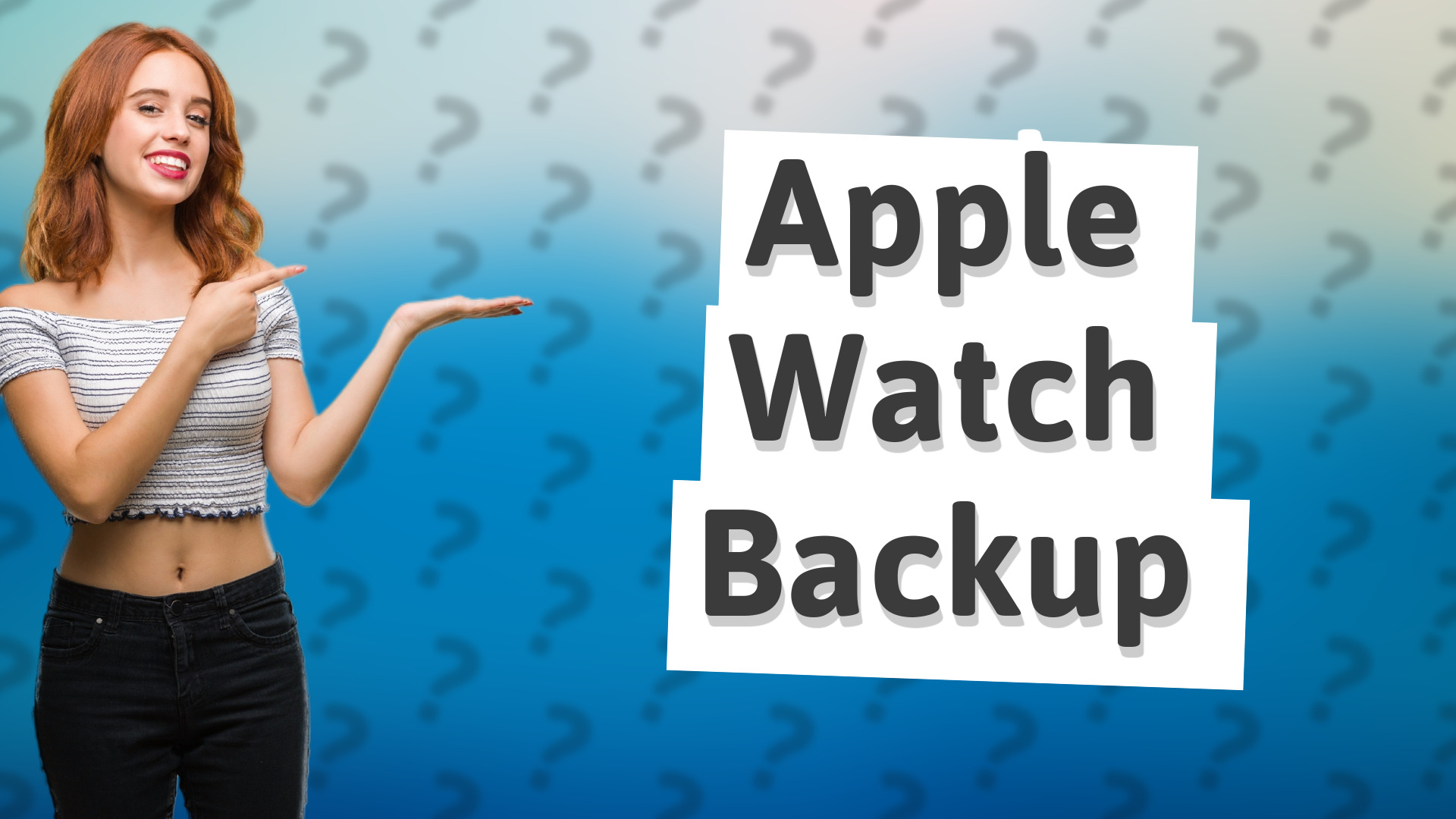 Apple Watch Backup