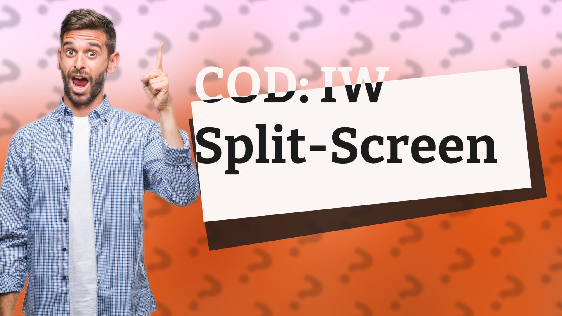 COD: IW Split-Screen