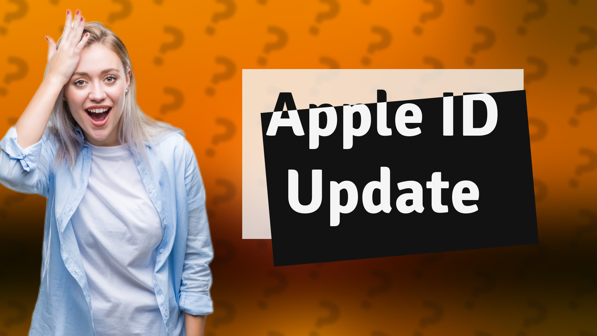 Apple ID Update