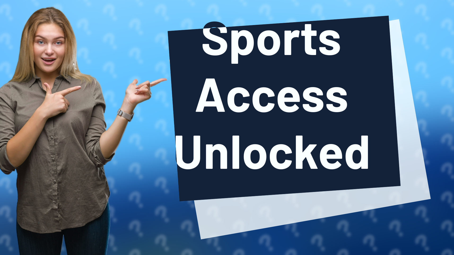 Sports Access Unlocked