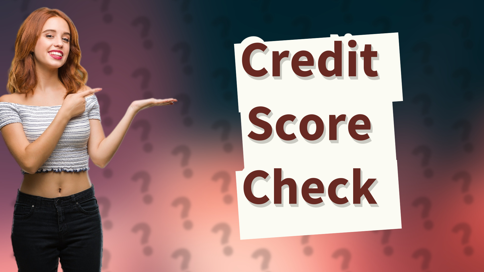 Credit Score Check