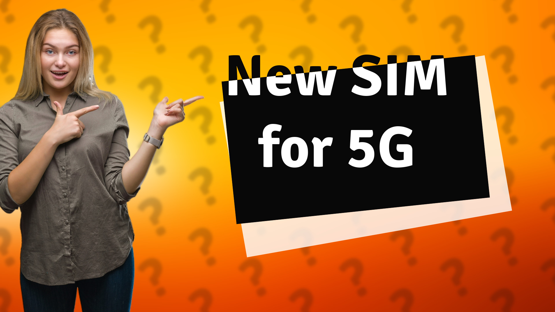 New SIM for 5G