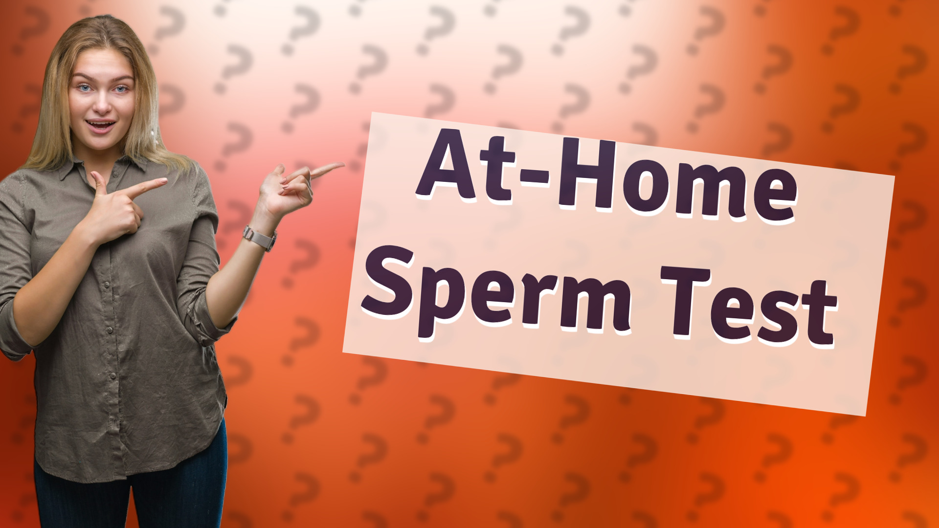 At-Home Sperm Test