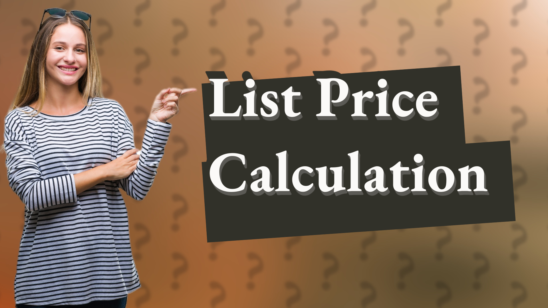 List Price Calculation