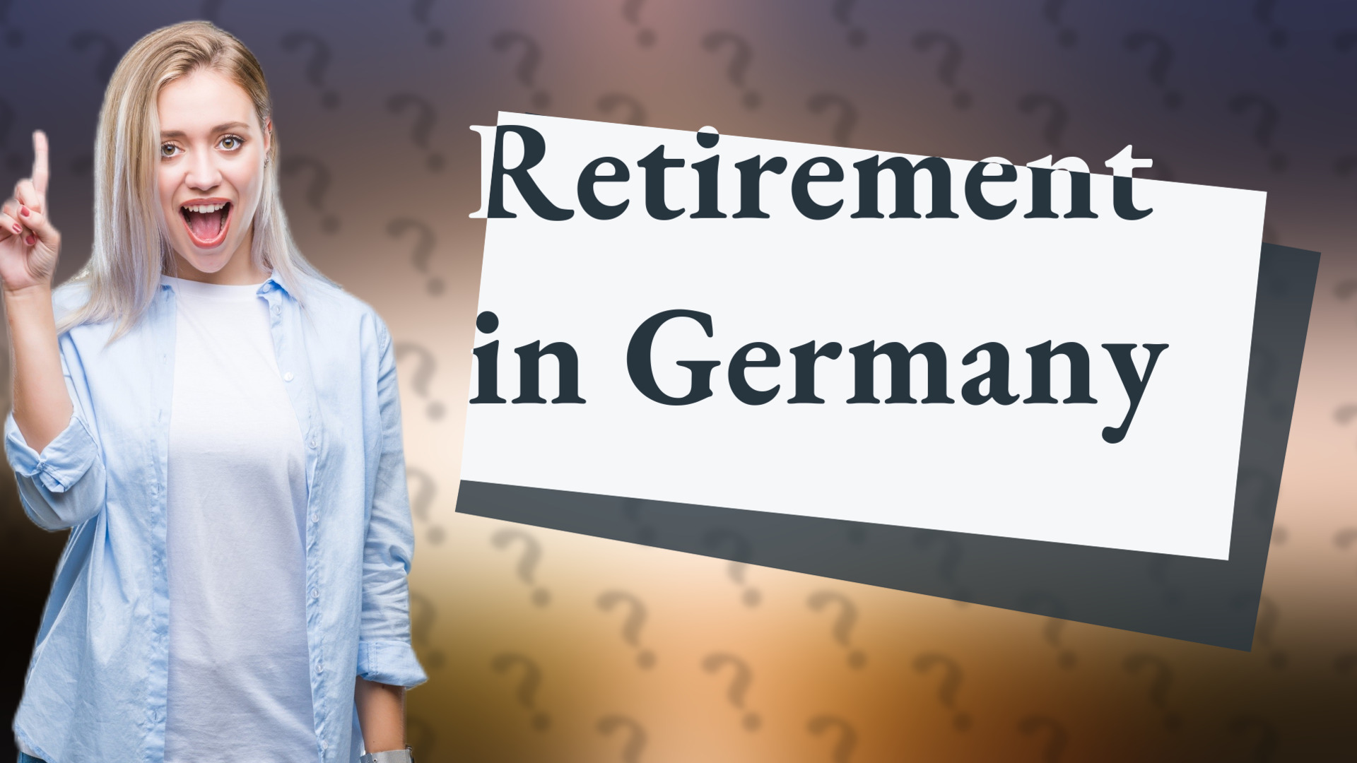 Retirement in Germany