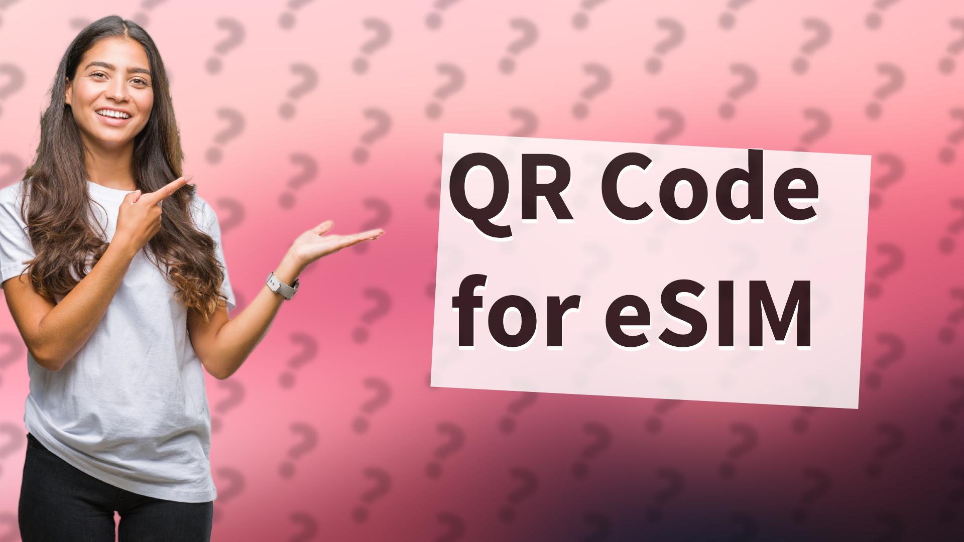 QR Code for eSIM