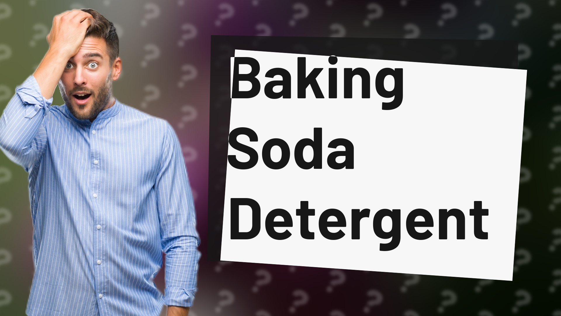 Baking Soda Detergent