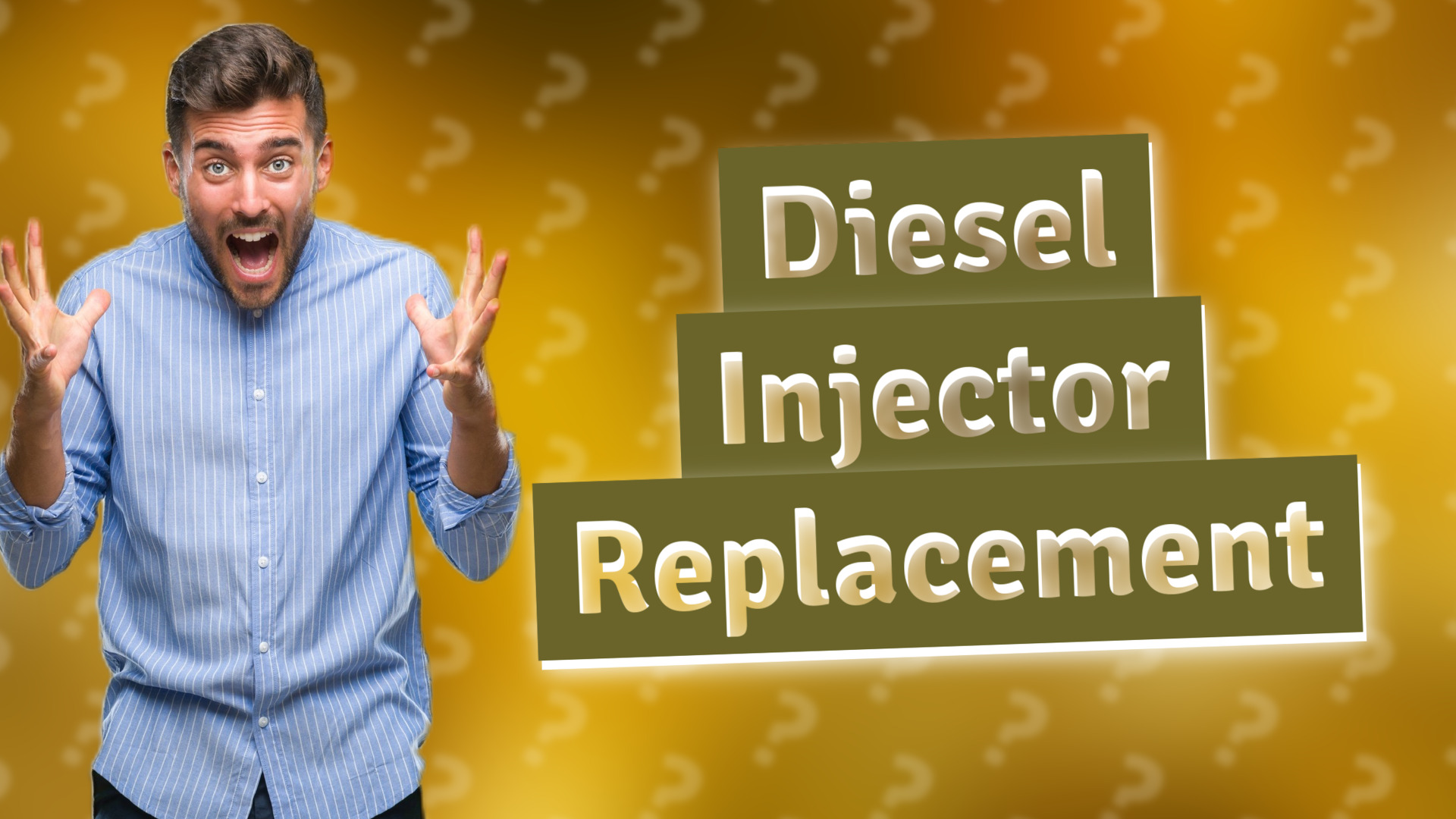 Diesel Injector Replacement